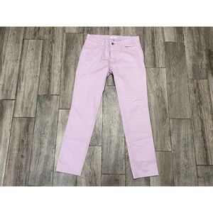 Tom James Pants Mens 32x30 Pink Holland & Sherry Blue Delta Five Pocket Casual